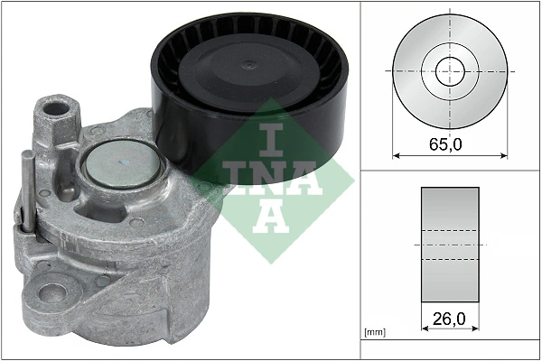 Belt Tensioner, V-ribbed belt